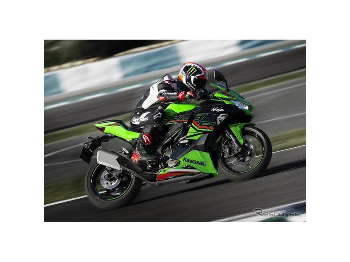 カワサキ Ninja ZX-25Rシリーズ、最高出力48psにアップ…フルカラーTFT