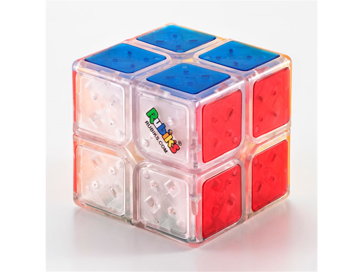 メガハウス、クリアタイプの「クリスタルルービックキューブ」に2×2が