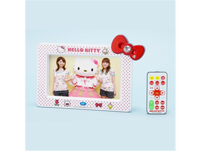 ハローキティ 雪の結晶写真立て ハローキティ 雪の結晶写真立て