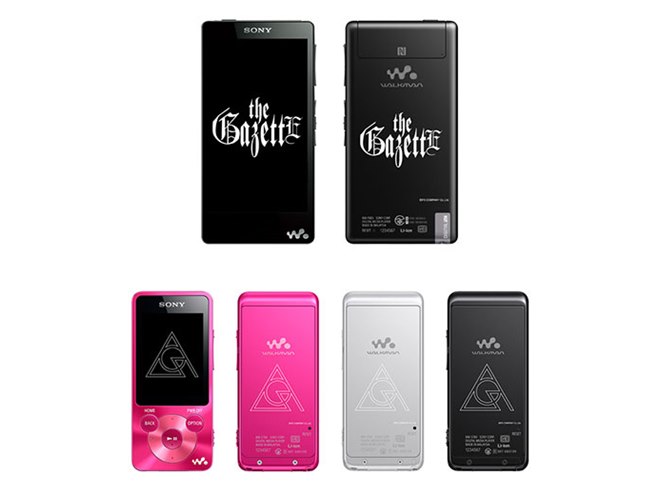 ソニー、人気バンドthe GazettEデザインの限定ウォークマン - 価格.com