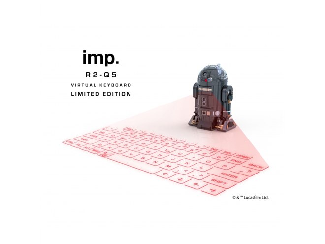 ラナ、世界500個限定のスター・ウォーズ「R2-Q5 バーチャルキーボード