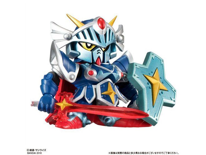 SDガンダム外伝 ラクロアの勇者」宿命の2人をこだわりの彩色フィギュア