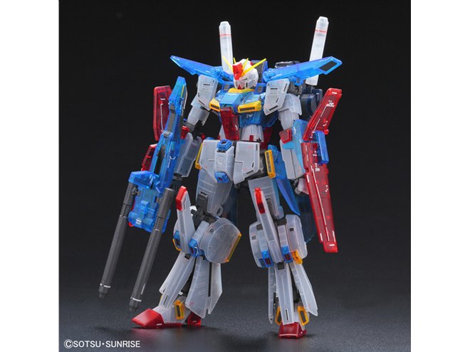 クリアカラーのガンプラ「MG ダブルゼータガンダム Ver.Ka」がイベント
