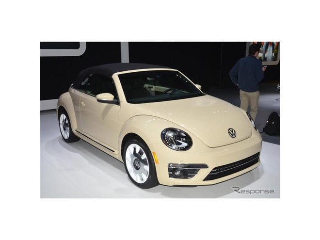 VW ザ・ビートル 最終モデル、8年の歴史に幕…ロスモーターショー2018