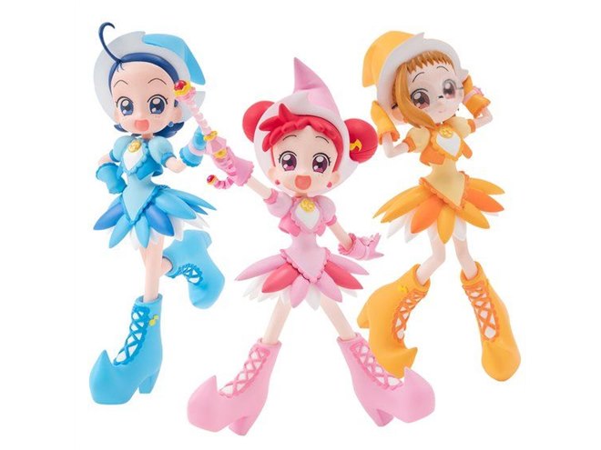 バンダイ、「も～っと！おジャ魔女どれみ」の春風どれみなど3人を立体