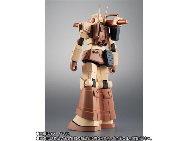 ジム・キャノン アフリカ戦線仕様が「ROBOT魂」から発売、サンドカラー