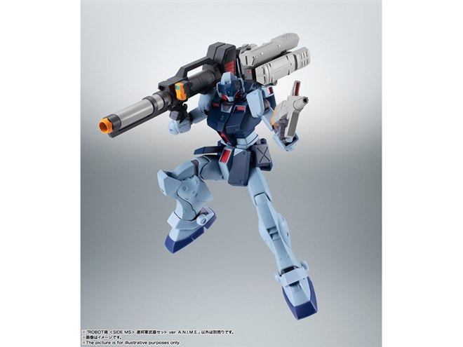 バンダイ、「ROBOT魂 ver. A.N.I.M.E.」に対応した連邦軍武器セットを