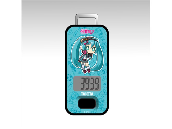 タニタ、「初音ミク」の声でナビゲートするボイス体組成計などコラボ3