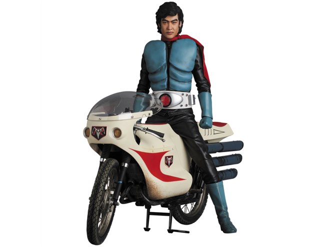 仮面ライダー旧1号＆サイクロン号究極版セット」マスクパーツと差替え