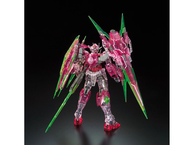 ガンプラ「RG ダブルオークアンタフルセイバー トランザムクリア」が