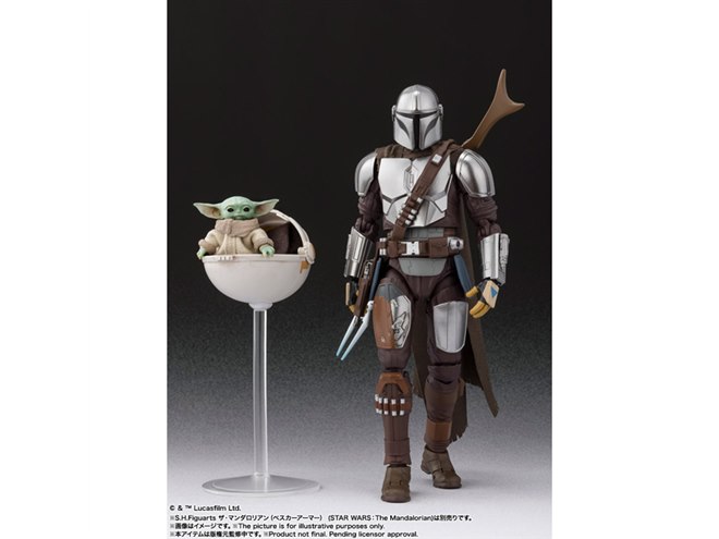バンダイ、「S.H.Figuarts ザ・チャイルド/ザ・マンダロリアン」9/26