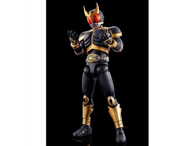 艶消し金メッキを施した「仮面ライダークウガ アメイジングマイティ