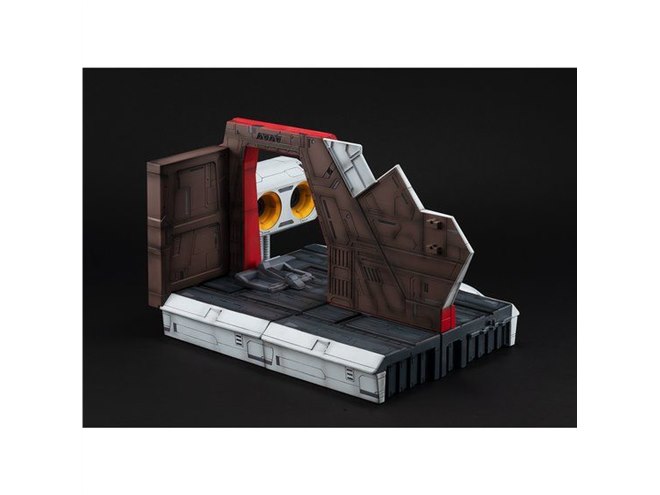 1/144 HGUCガンプラ専用「アーガマ カタパルトデッキ」、4形態に