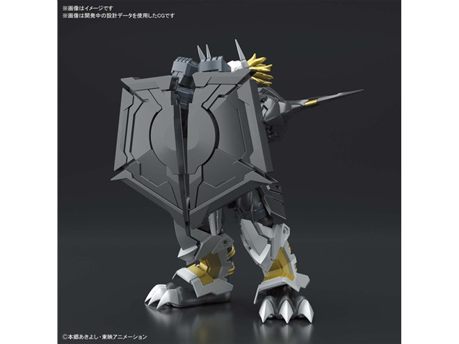 デジモン02」ブラックウォーグレイモンのキャラクタープラモが9月発売
