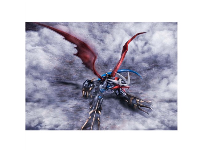 デジモンアドベンチャー02」インペリアルドラモンが全長550mmのビッグ