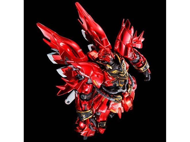 バンダイ、半艶消しメッキを施した「シナンジュ」RGガンプラ発売