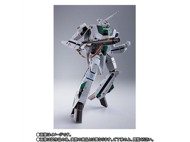バンダイ、劇場版「VF-1A バルキリー（柿崎速雄機）」を1/48相当で