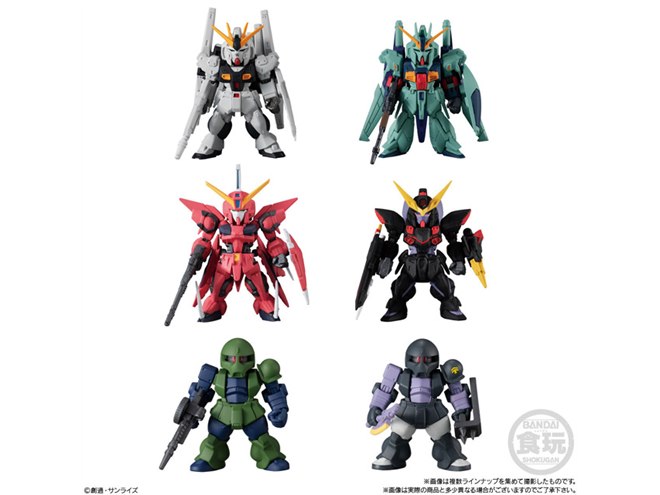 FW GUNDAM CONVERGE」第21弾が5/10発売、DFF装備型「νガンダム」など全