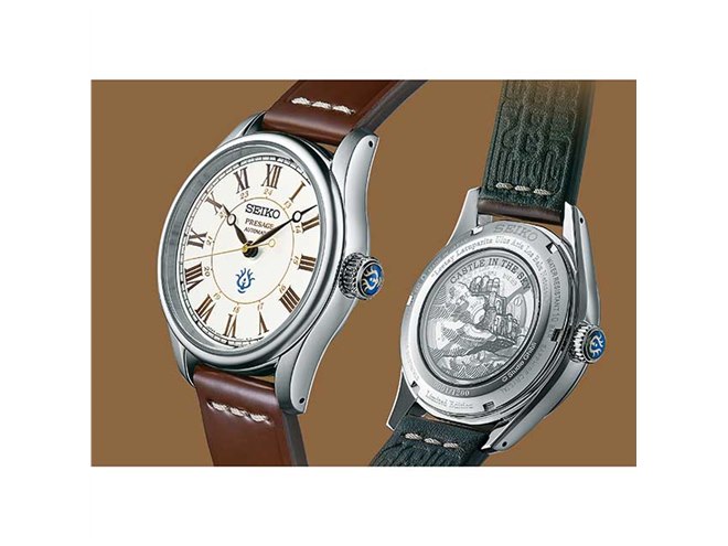 セイコー×天空の城ラピュタのコラボ腕時計、世界限定1200本で本日7/23