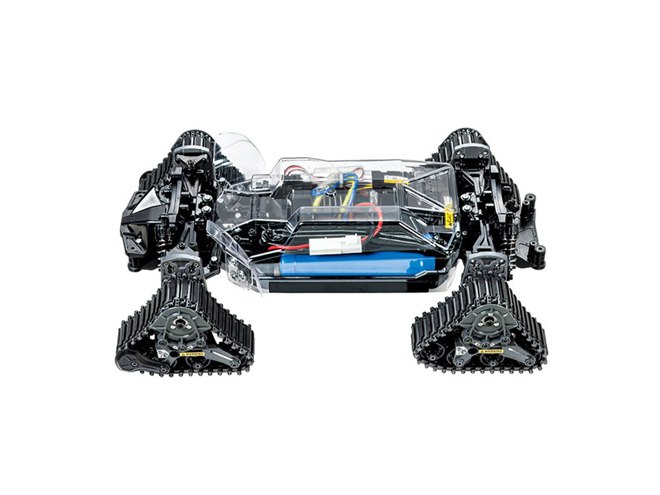 オフロードトラックの電動RCキット「ランドフリーダー クワッド