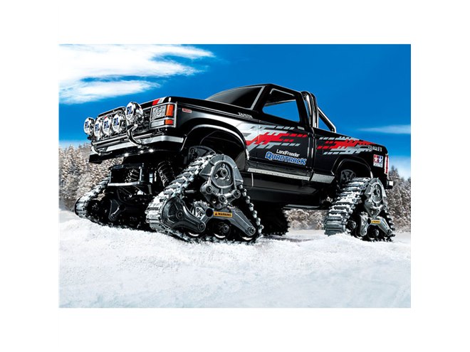 オフロードトラックの電動RCキット「ランドフリーダー クワッド