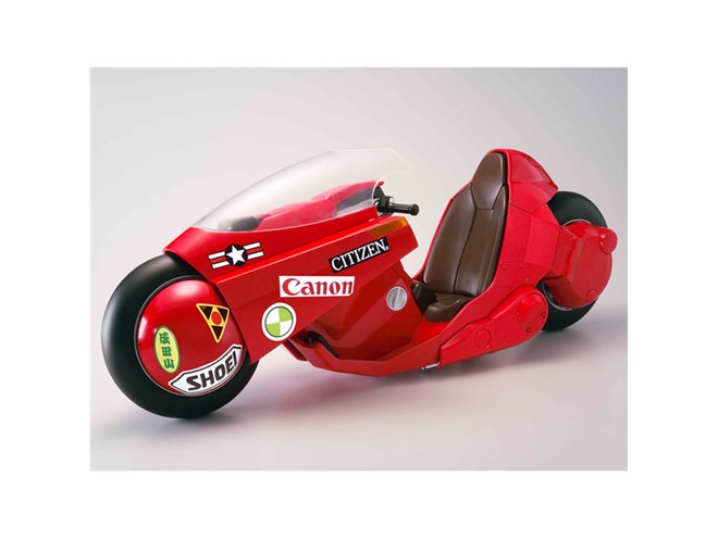 アニメ「AKIRA」金田のバイクが11年ぶりにリバイバル、走行音の音声