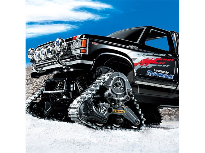 デルタ形状のトラックユニット付き「ランドフリーダー クワッド