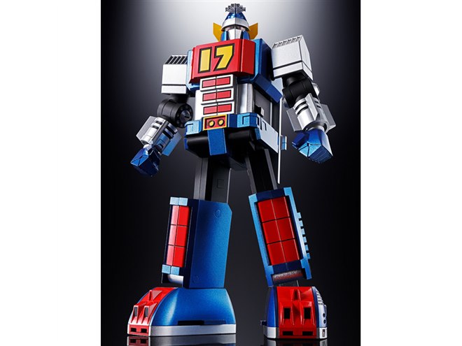 大鉄人17」が超合金魂に登場、要塞・飛行形態への変形ギミックを再現