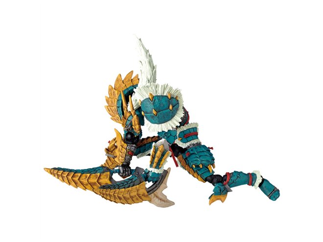 海洋堂、「モンスターハンター」ジンオウシリーズを全高145mmで