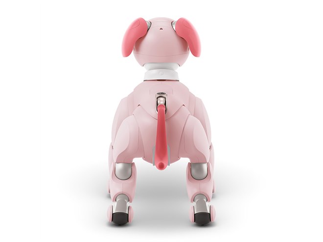 ソニー、「aibo」の2022年カラー「いちごミルク エディション」を本日1