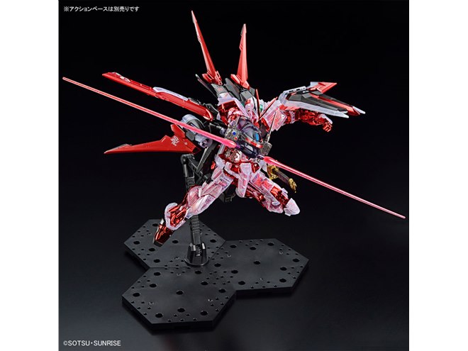 MGガンプラ「レッドフレーム フライトユニット」カラーメッキ＆クリア