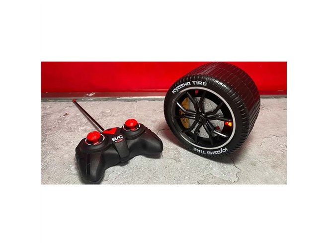 京商、「タイヤだけ」が駆け回るラジコン「R/C ザ・タイヤ！」を4月