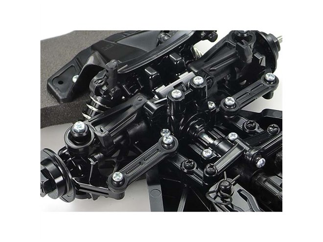 タミヤ、電動RCカー「アルファロメオ 155 V6 TI マルティーニ」を本日7