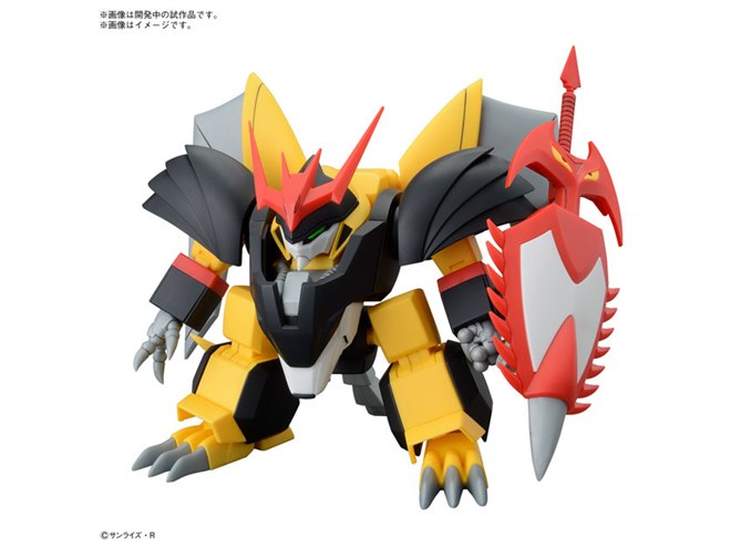 魔神英雄伝ワタル」邪虎丸がHGプラモ化、猛虎形態への変形を実現