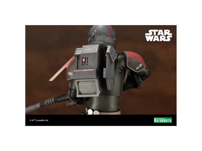 バッド・バッチ」クロスヘアーの1/7フィギュア、照準線付き素顔パーツ