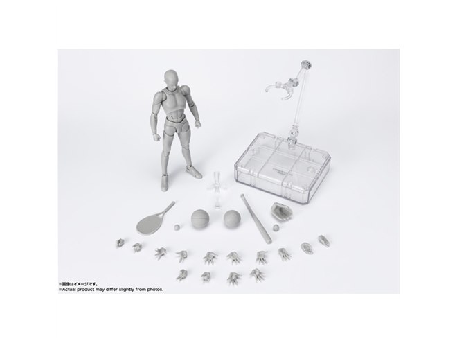 デッサン用フィギュア「ボディくん/ボディちゃん」に、スポーツが