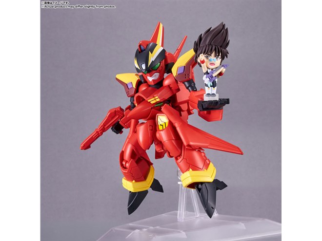 バンダイ、TINY SESSION「ファイヤーバルキリー with 熱気バサラ」発売