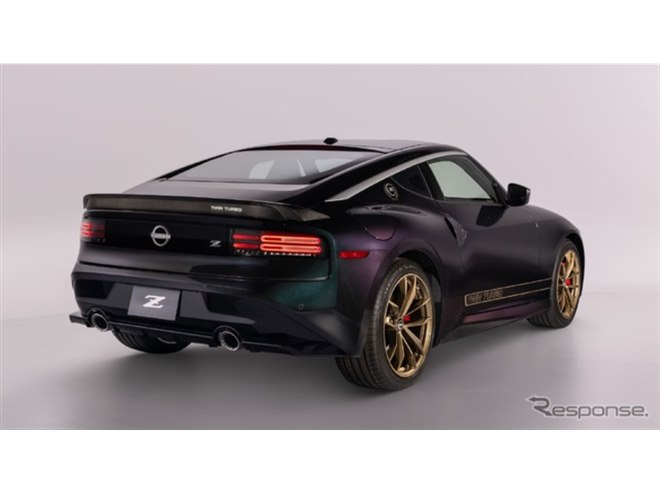 TWIN TURBOのロゴ懐かしい！」Z32ファン感涙、レトロ感あふれる新型
