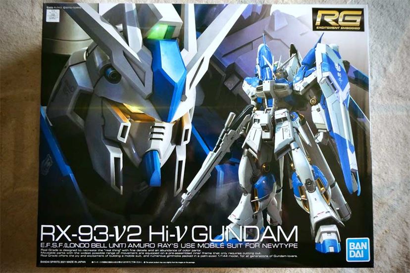 ガンプラ史上最高の完成度だった！「RG Hi-νガンダム」組み立て