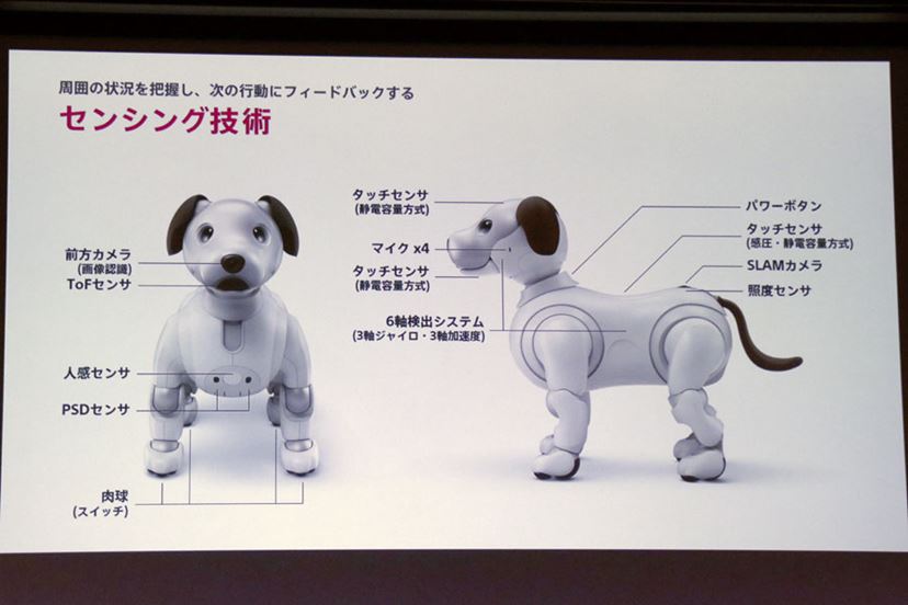 aibo（アイボ）」が帰ってきた！ 愛くるしい表情と滑らかな動きを動画
