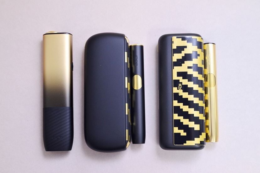 アイコス イルマ アイ」初のブランドコラボはジグザグが優雅な