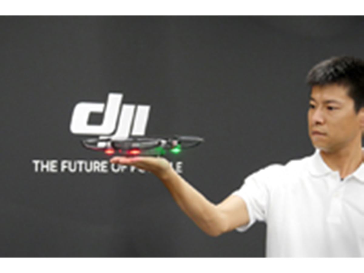 ドローンデビューに最適な「DJI SPARK」が登場！ 手のひらサイズで