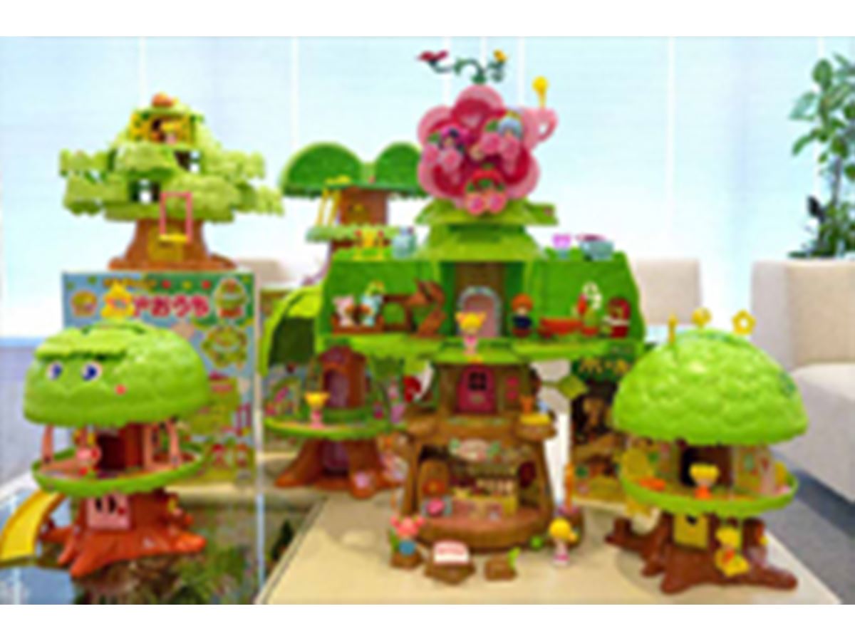 懐かしの「こえだちゃん」が40周年！ 歴代「木のおうち」を見てきた