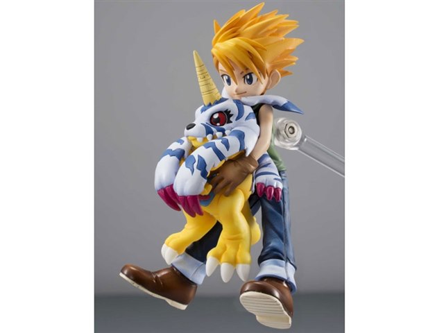 郵送箱未開封】G.E.M. デジモンアドベンチャー メタルガルルモン&石田