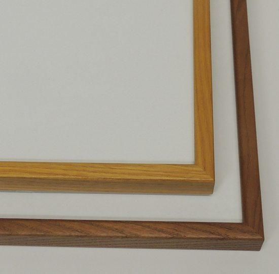 L型 20角 200×200mm デッサン額縁 アクリル板付き 木製 正方形 - 額縁