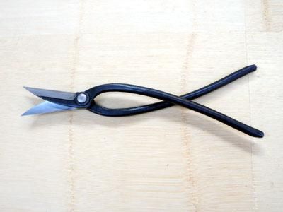 京都鋏鍛冶・大隅義信氏（大隅刃物店）作・キリバシ 8寸 | 輪鋏（植木