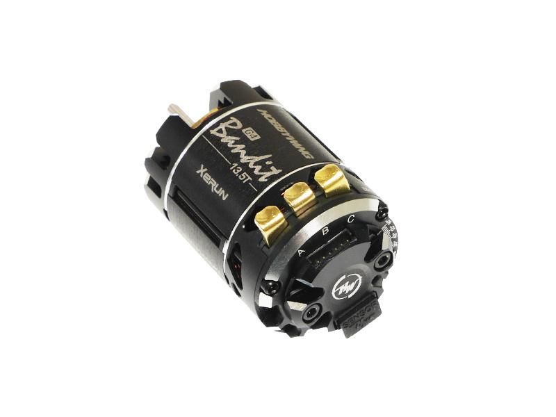HOBBYWING XERUN BANDIT 13.5T OBL BLACK G4 ブラシレスモーター【1/10
