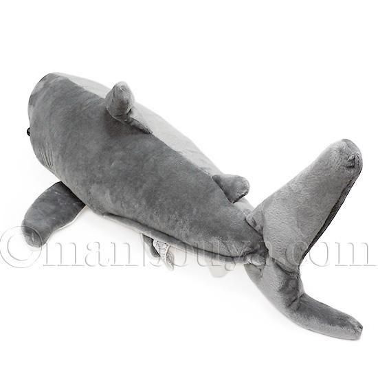 サメ グッズ ぬいぐるみ 水族館 おもちゃ 鮫 ツートン グレー 55cm