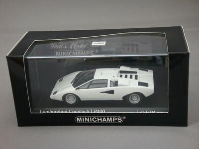 1/43 ミニチャンプス ランボルギーニ カウンタック LP400 （ホワイト