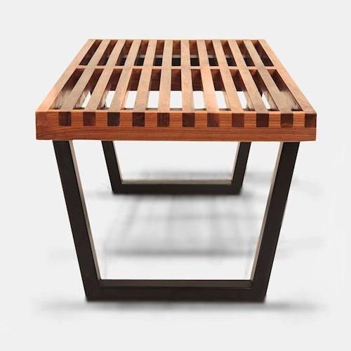 ジョージ・ネルソン/プラットフォームベンチ【ウォールナット無垢材2